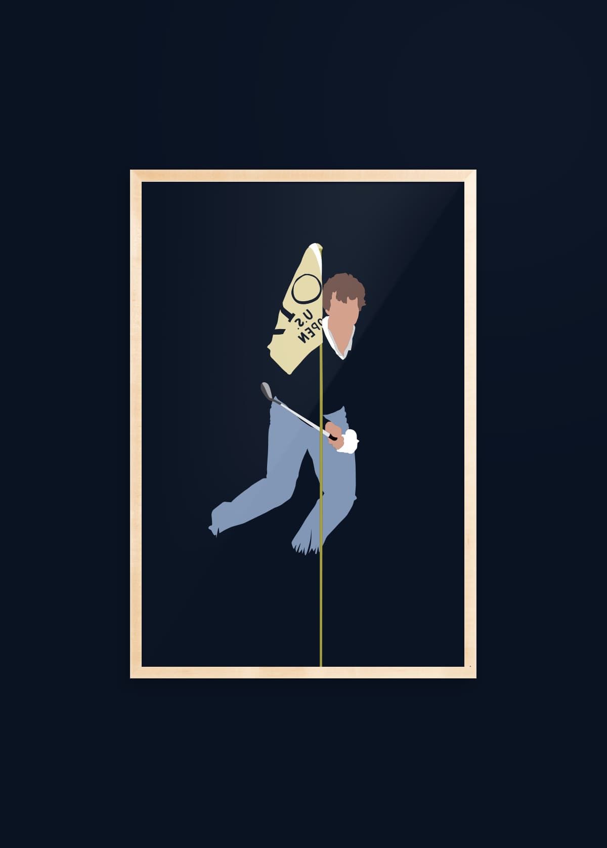 1992 US Open art print — Pebble Beach