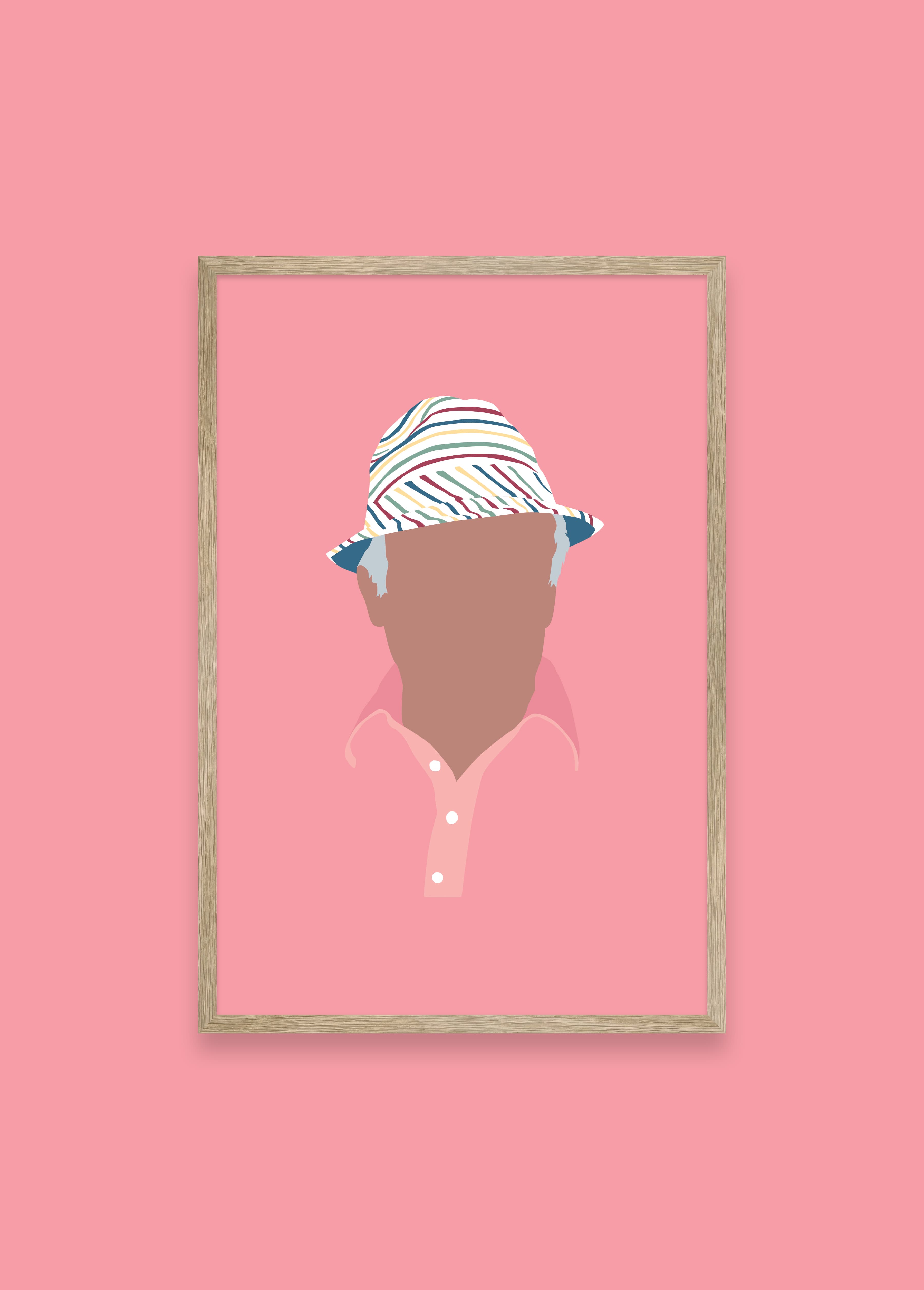 Free Bowl of Soup golf art print — Judge Smails hat from Caddyshack