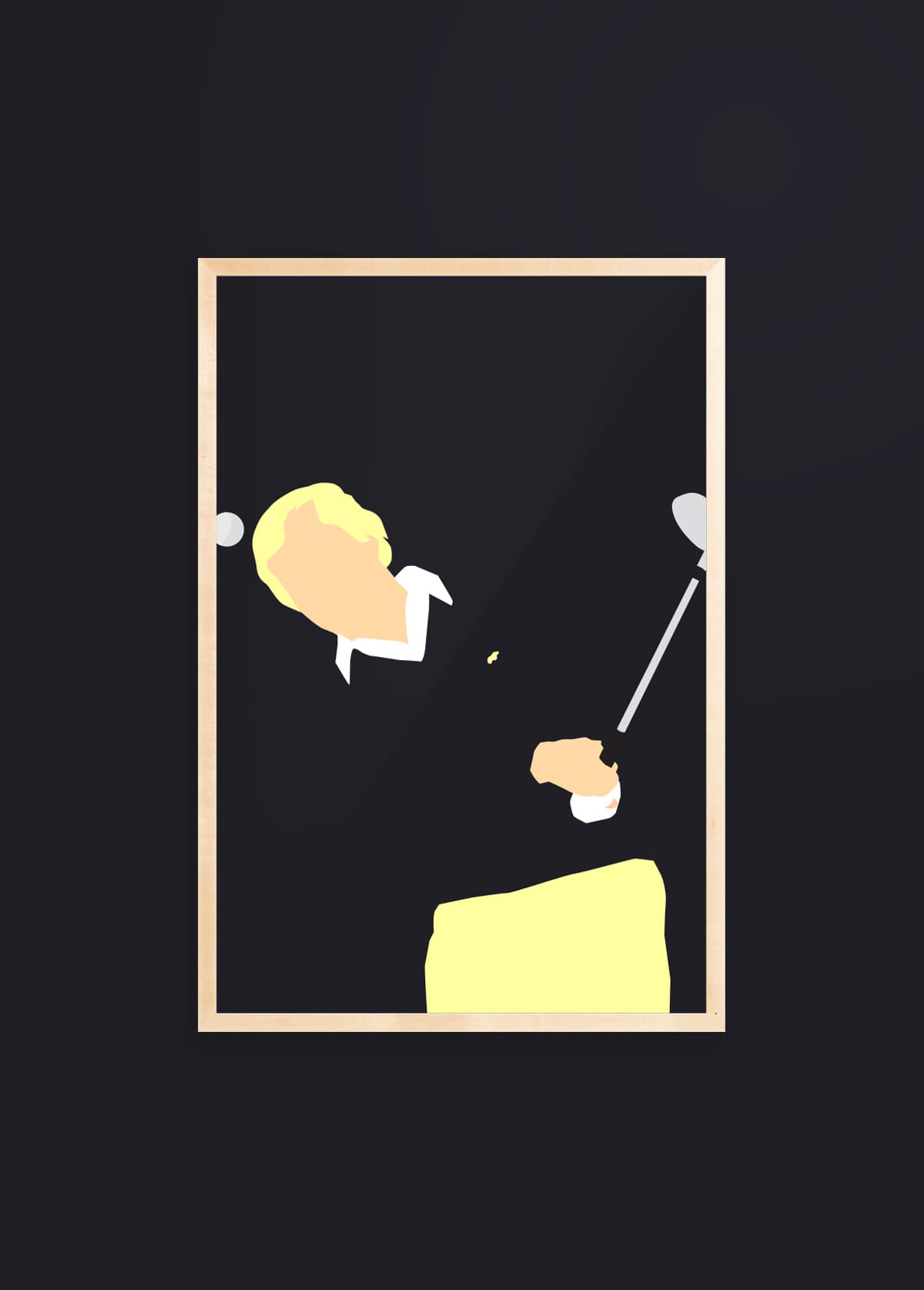 Golden Bear II — framed