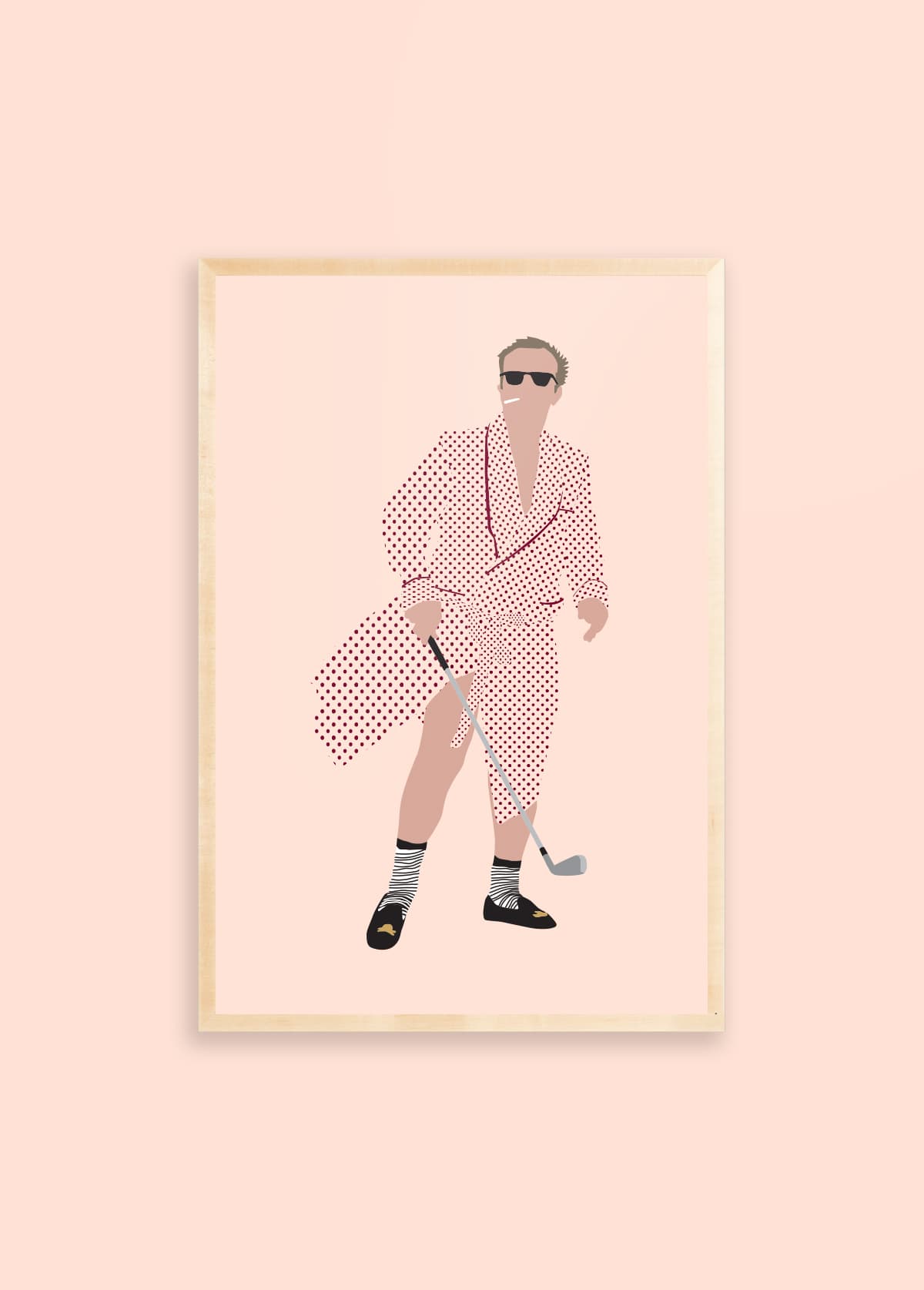 Not Jack Nicklaus — framed