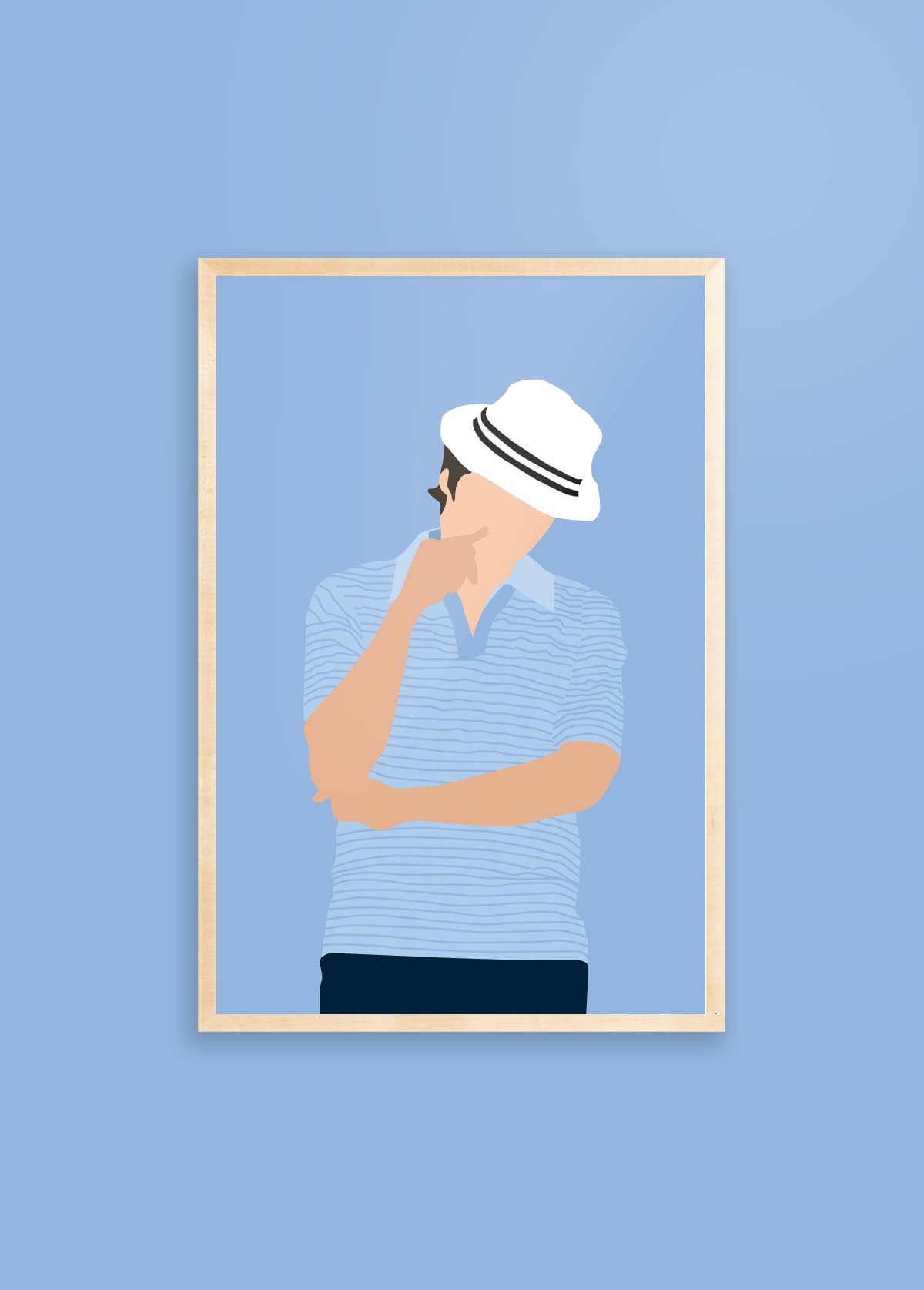 Spaulding Caddyshack golf art print