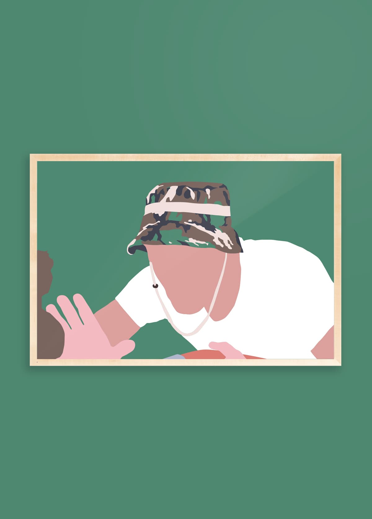 Varmint Caddyshack golf art print