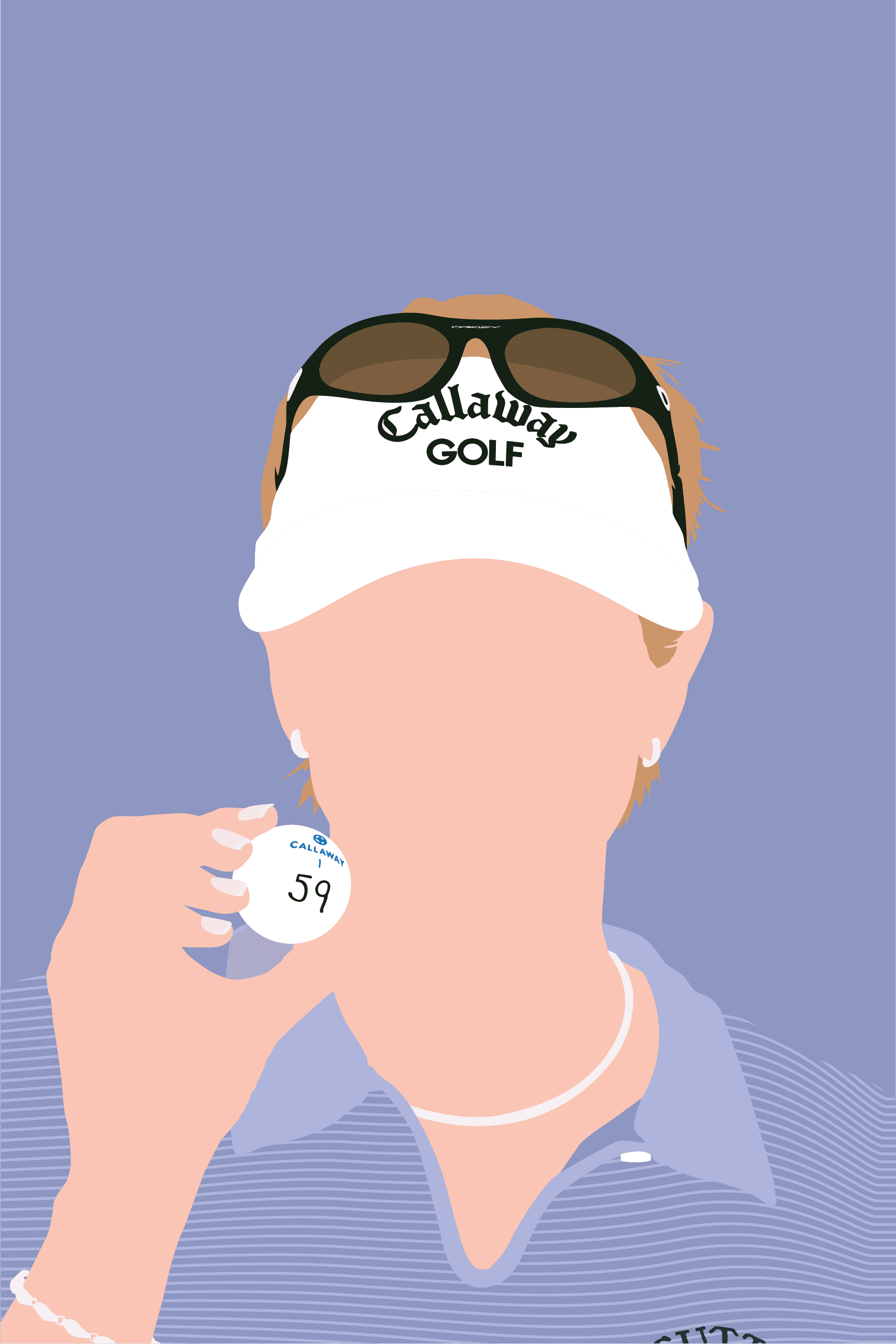 Annika Sorenstam art print III