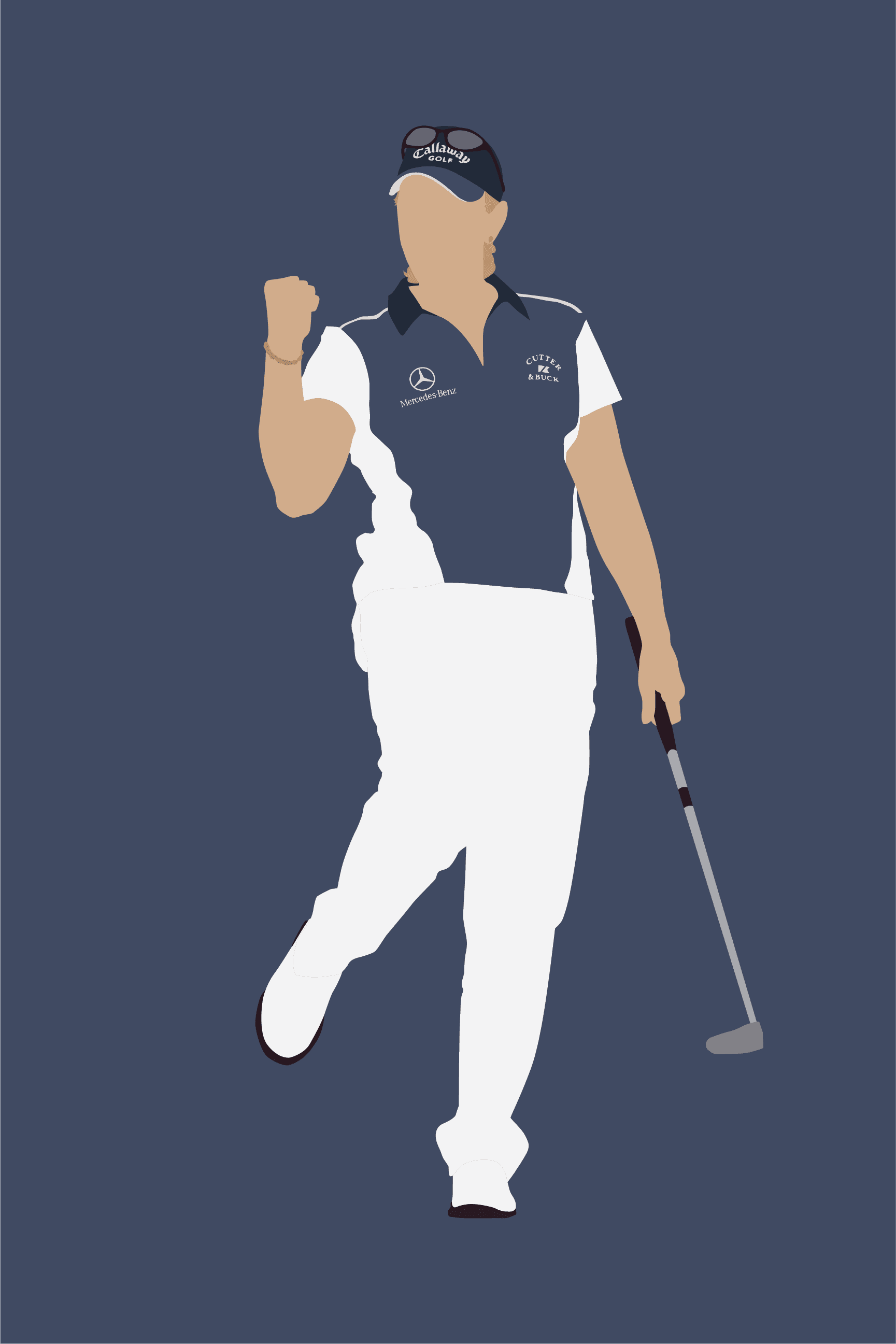 Annika Sorenstam art print IV