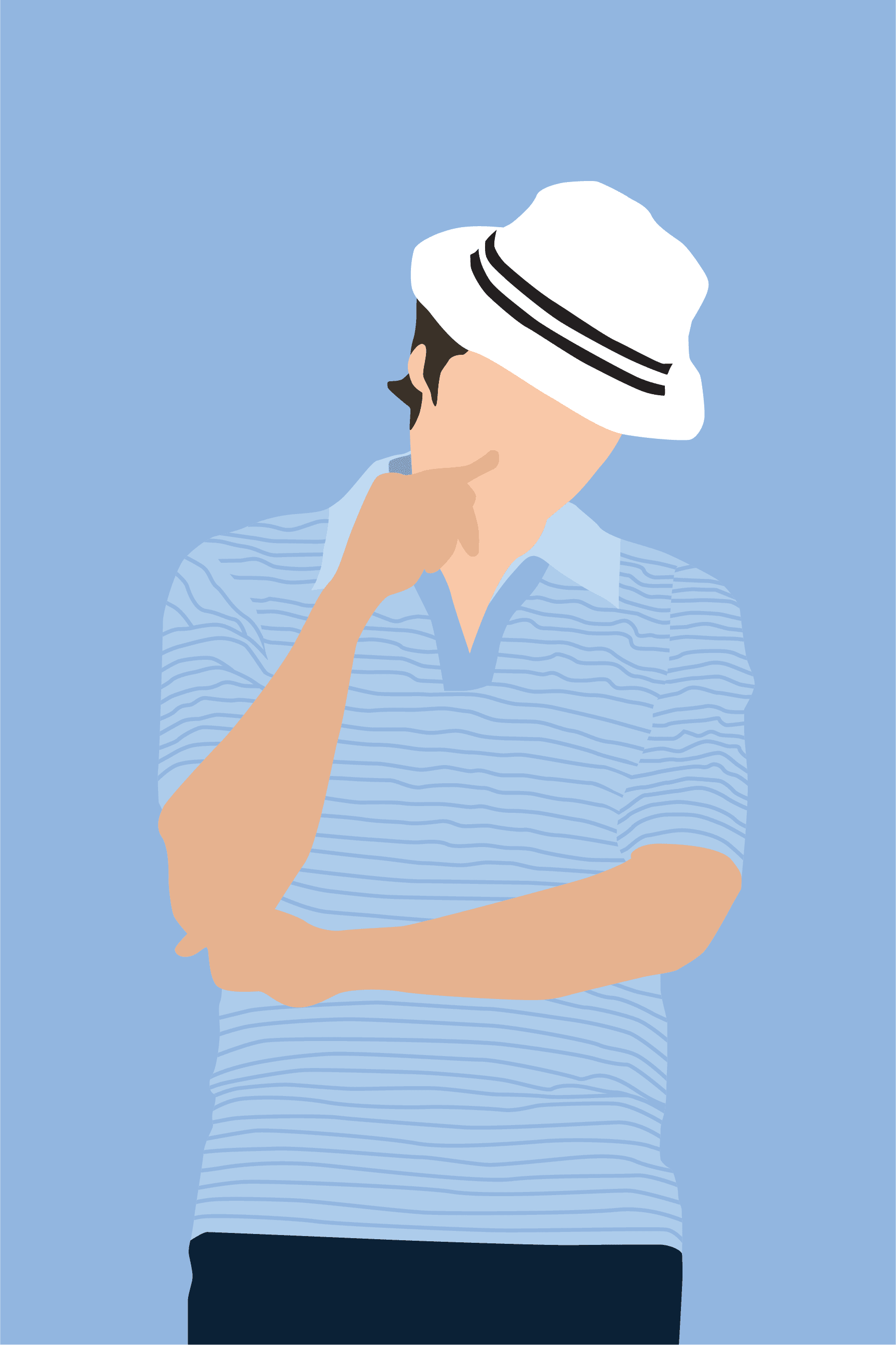 Spaulding Caddyshack golf art print