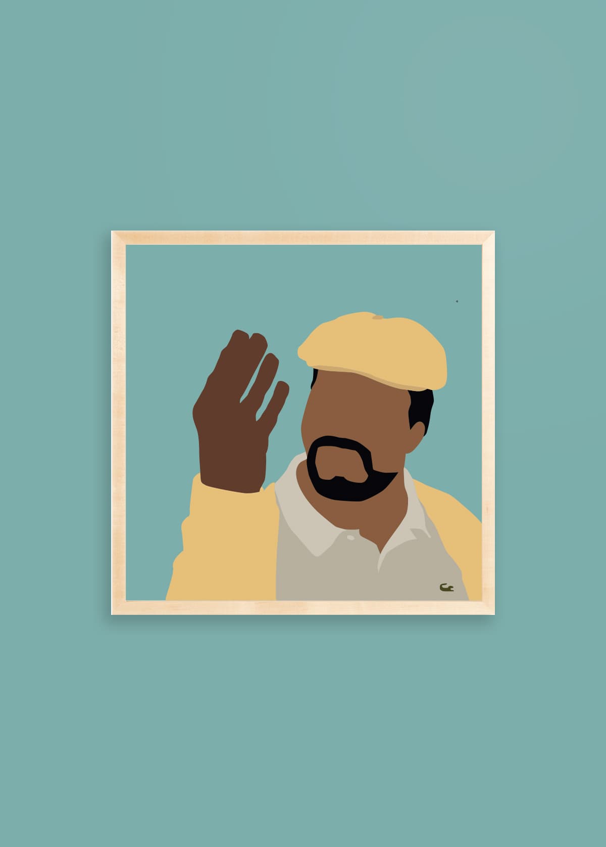 Concentrate on Golf art print