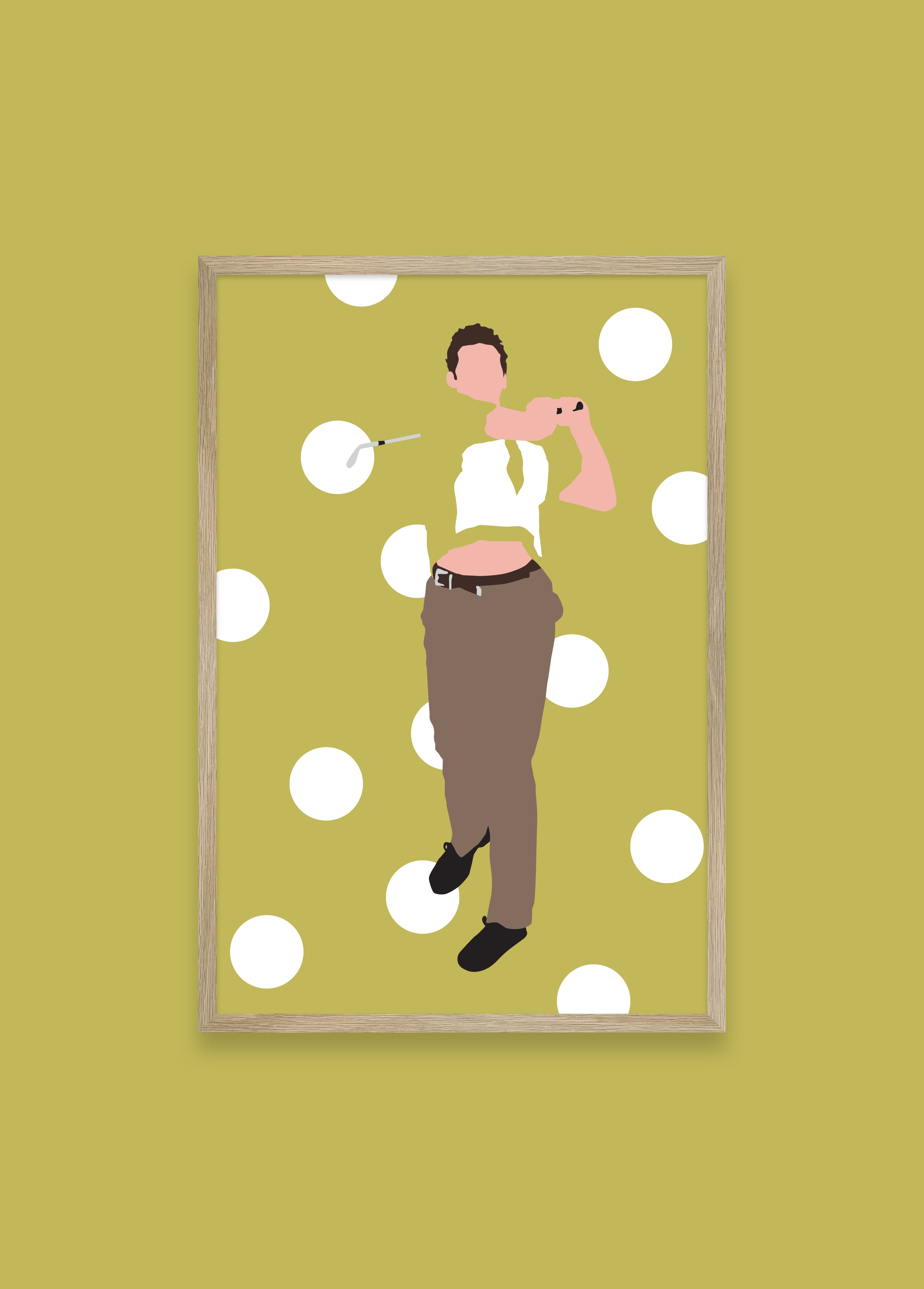 Hole in One — framed