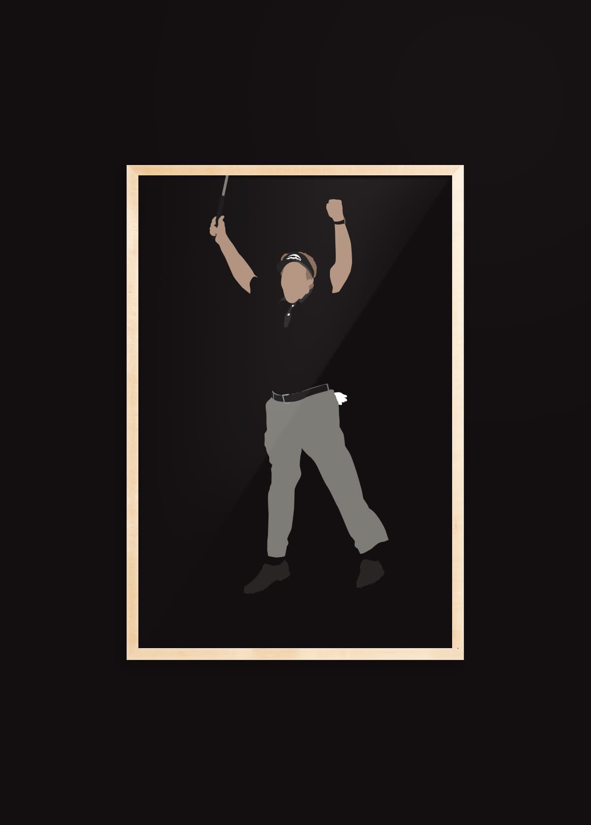 Phil the Thrill — framed