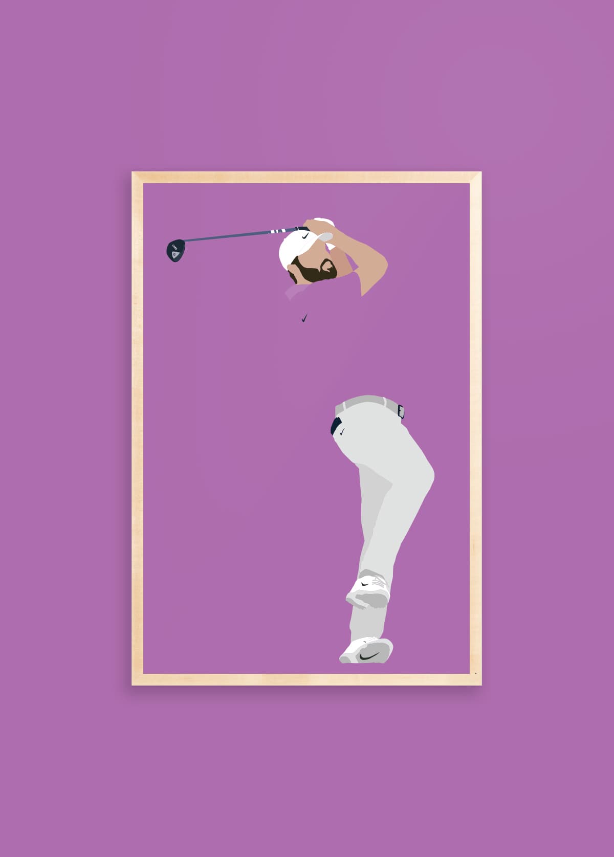 The Scheffler Shuffle — framed