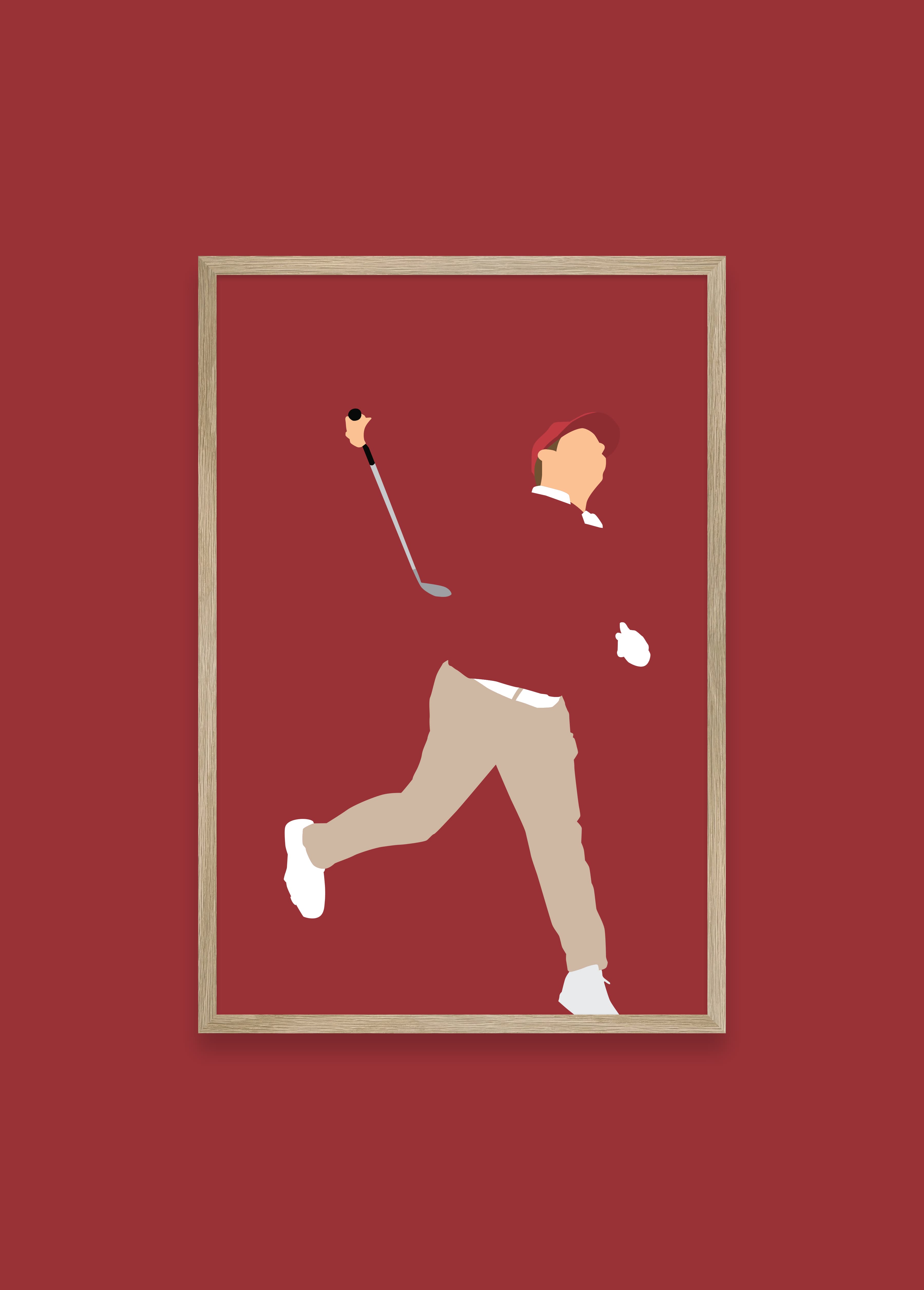 Seeing Red — framed