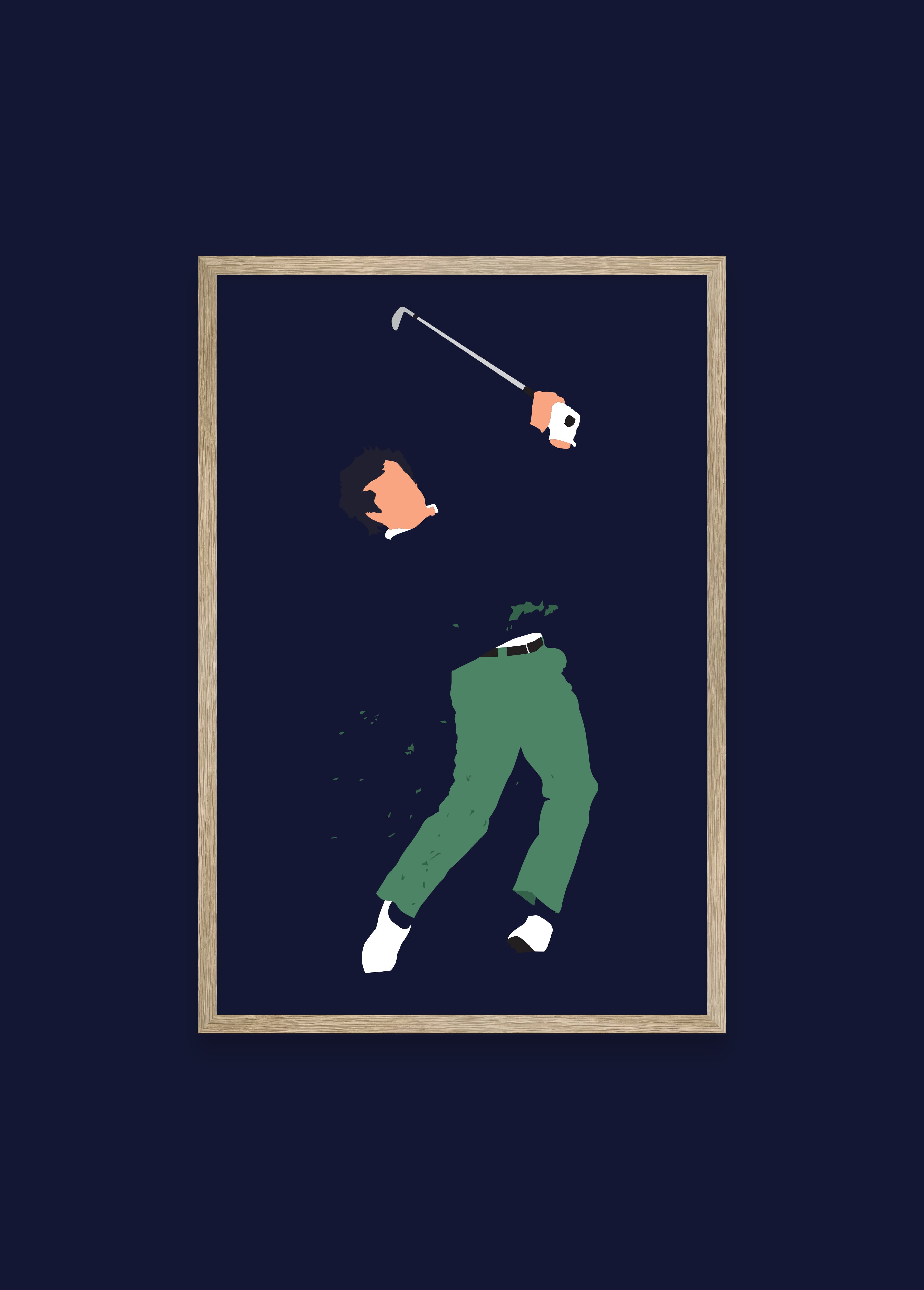 Seve — framed