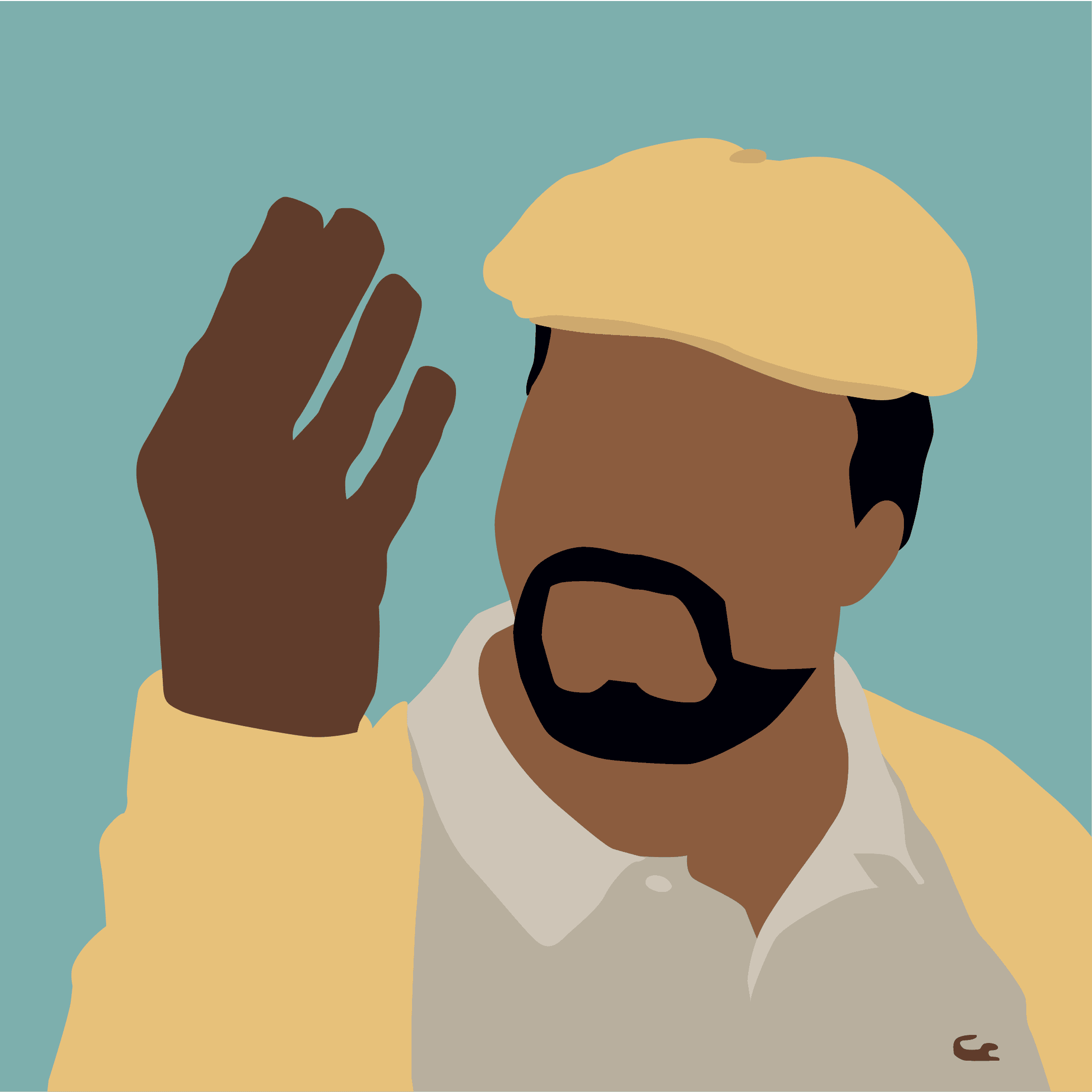 Concentrate on Golf art print