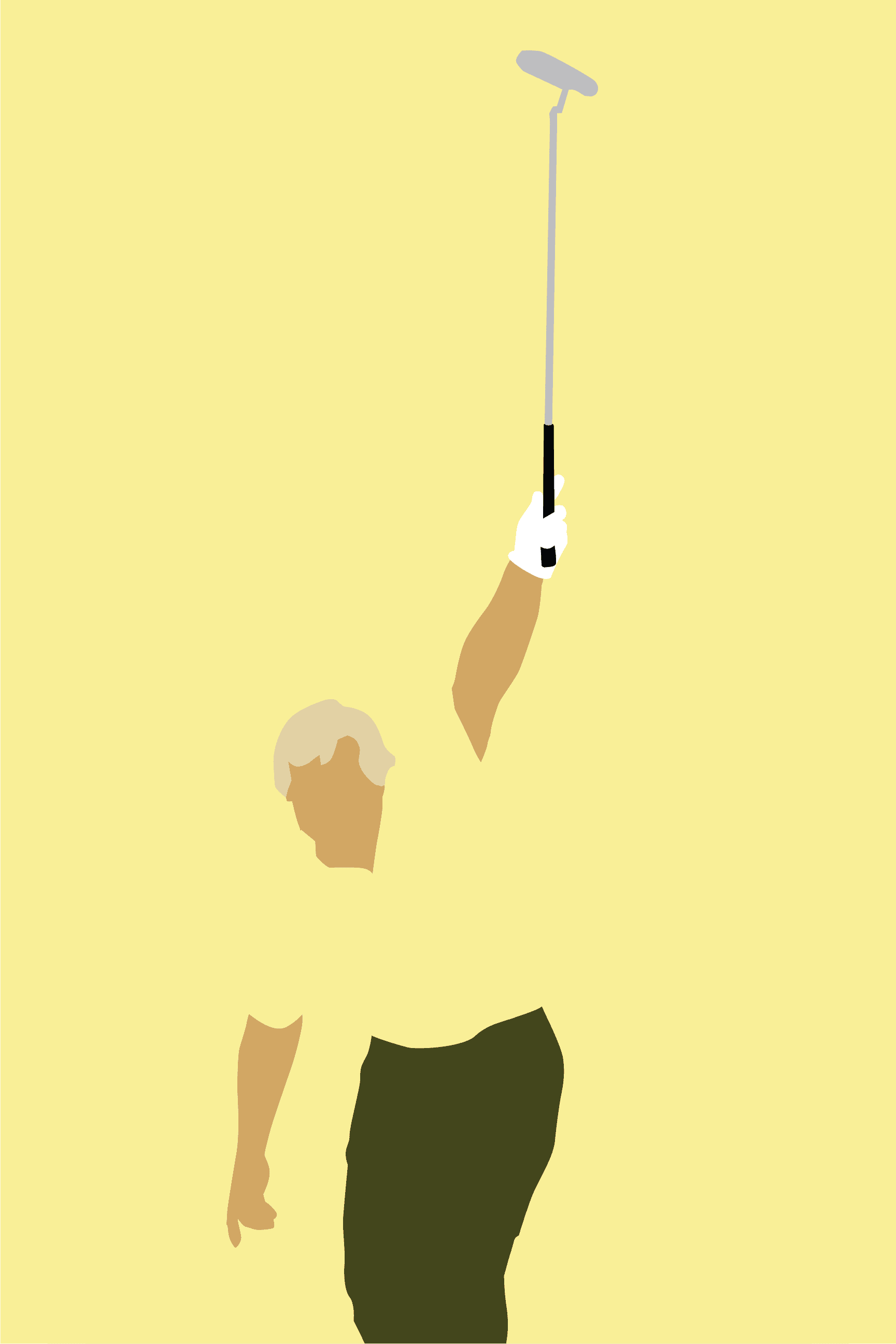 Jack Nicklaus Golden Bear art print