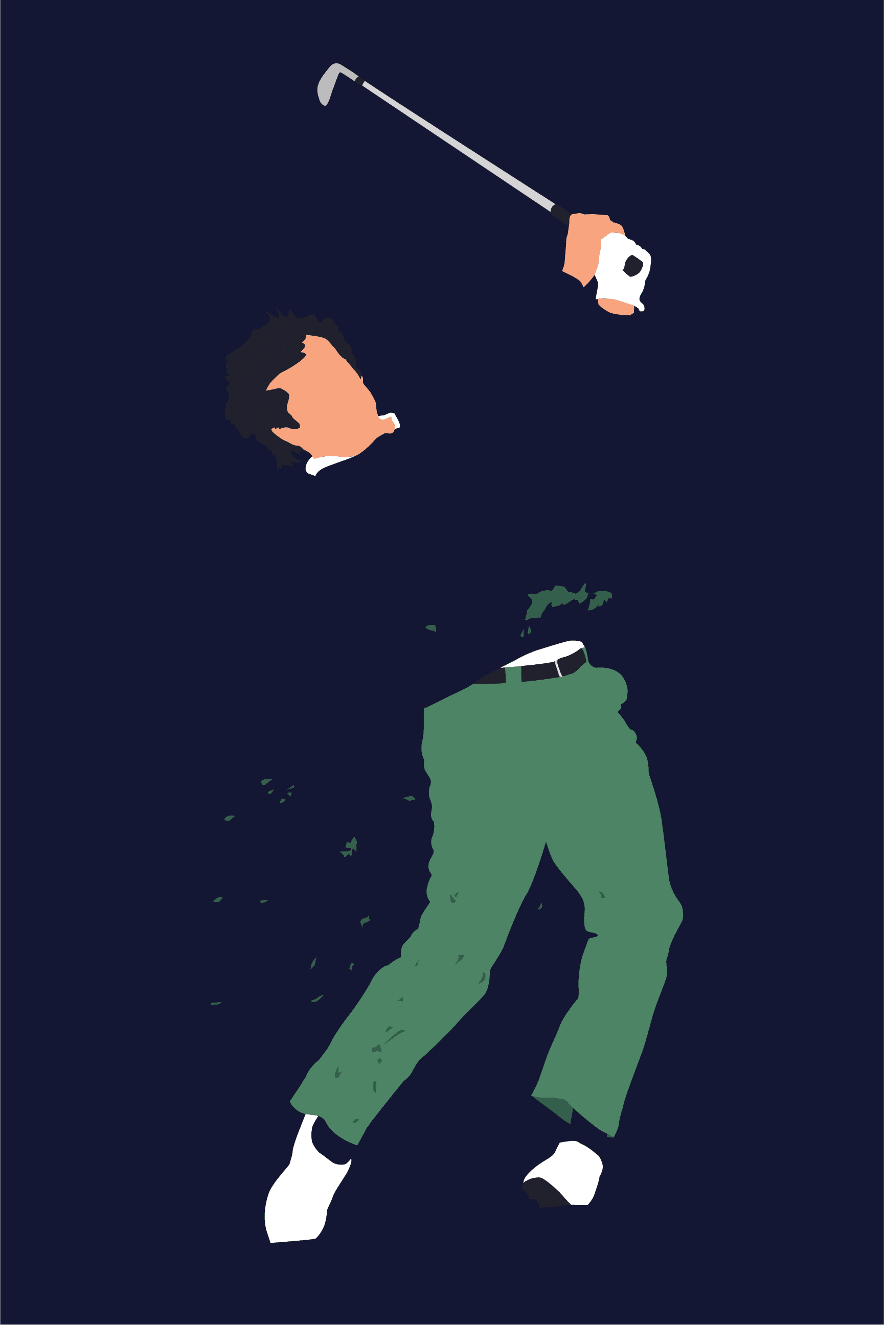 Seve Ballesteros art print